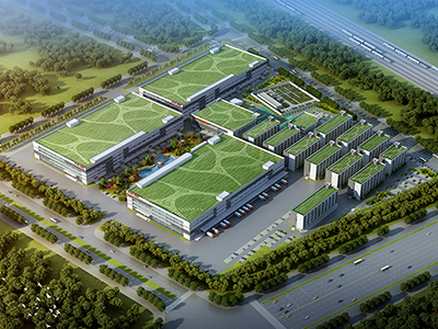 宝龙达电子产业园区整体建筑规划设计案例
