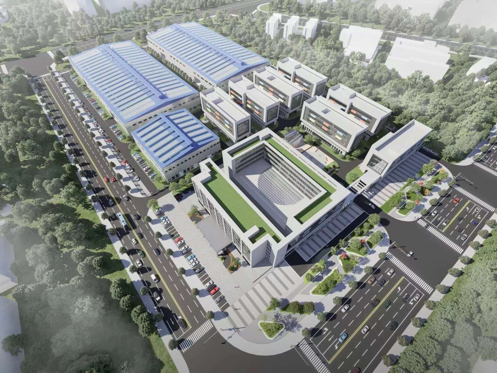 武新电气产业园项目设计案例