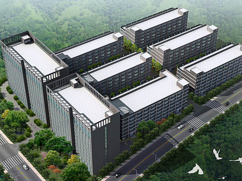 汉宏科技产业园项目厂房设计案例