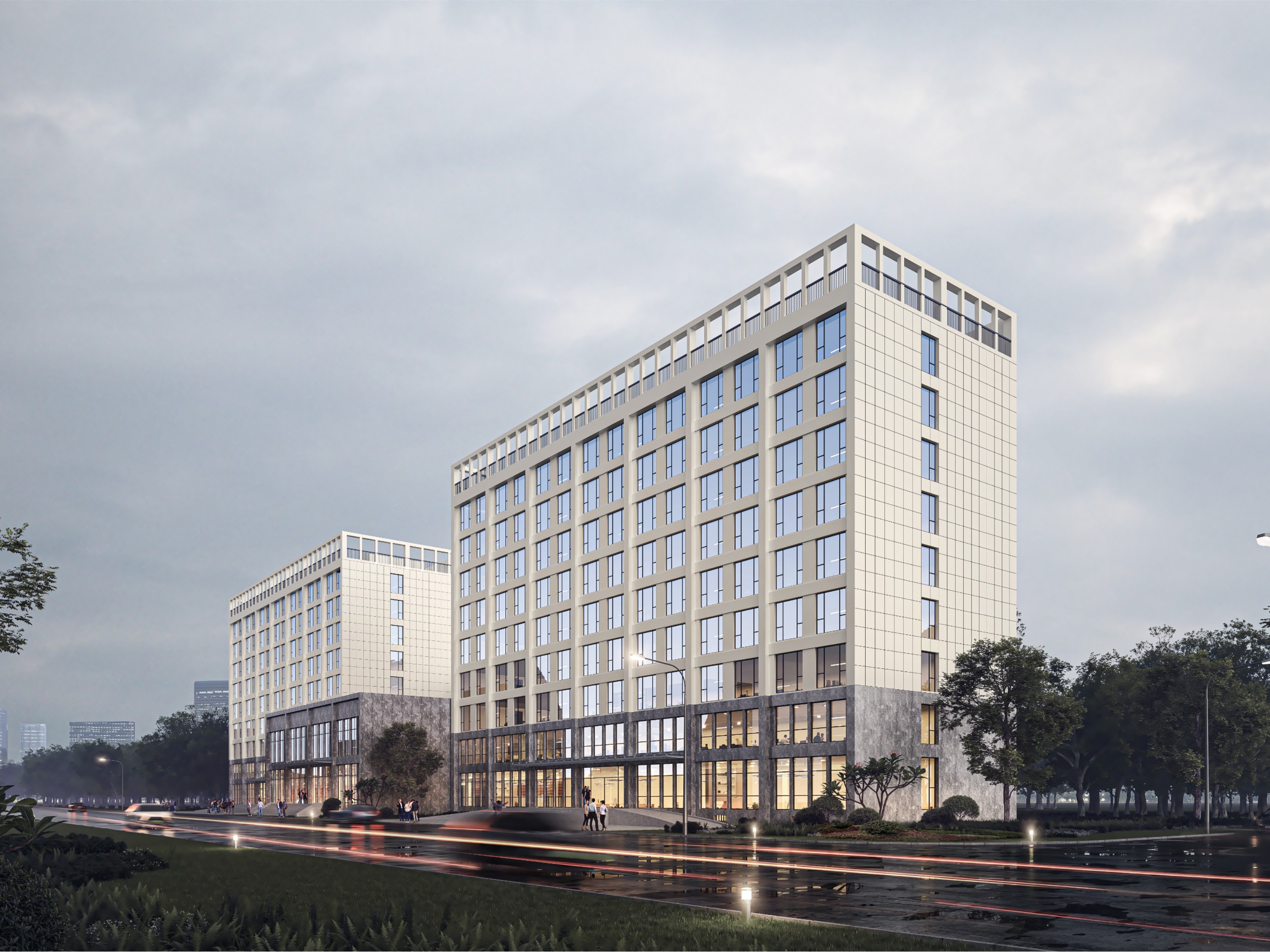 随州汉东电力发展有限公司产业基地3号仓储综合用房项目设计案例